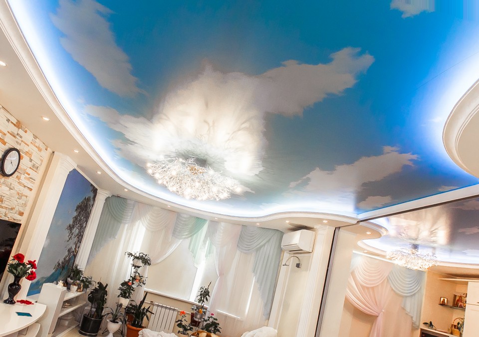 Заказать потолок с фотопечатью в г. Кострома